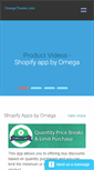 Mobile Screenshot of omegatheme.com